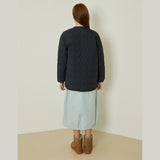 クラウドキルティングジャケット / Cloud quilting jacket (black)