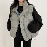 ウェルオン オーバーフィット パテッド ベスト / [44-99 possible] Wellon Overfit Padded Vest
