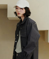 SALON DE SEOUL LOGO EMBROIDERY CAP W - WHITE (6689405698166)