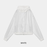 Uno Plastic Zip Up Jumper  (2color)