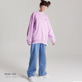 リボルブスウェット / Mini Logo Sweatshirt Lavender (4595379142774)