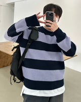キャンディーデイリーダンガララウンドニット/[BEST]CANDY DAILY DANGARA ROUND KNIT(8COLOR)