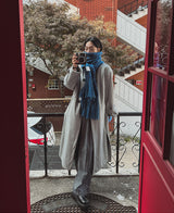 オレオダッフルロングコート/Oreo duffel long coat (2 color)