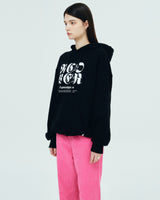 NCOVER ROMAN TYPO HOODIE-BLACK (6680888770678)