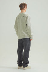 Uロゴ ピグメント スウェットシャツ ベージュ / U LOGO PIGMENT SWEATSHIRTS [BEIGE] (4413964517494)
