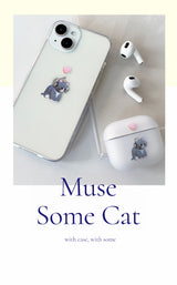 ミューズサムキャットフォーンケース / muse some cat phone case leo