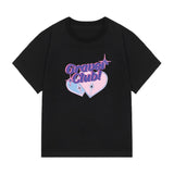 クレーバークラブロゴハートスリムショートスリーブTシャツ/GRAVER CLUB Logo Heart Slim Short Sleeve Tee