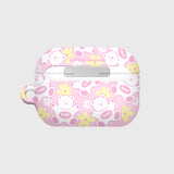 FLOWER BABA-PINK/YELLOW(AIR PODS PRO-HARD) (6602476060790)