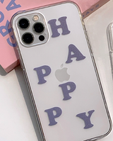 ヘプビパープルトランスペアレントケース / Hepbi Purple Transparent Case