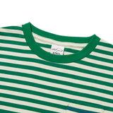 KIRSH X MISAKI KAWAI ARTWORK STRIPE T-SHIRT [GREEN]