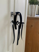 velvet double ribbon hairband