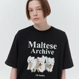 マルチーズアーカイブTシャツ