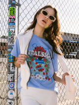 ローズガーデンTシャツ / Rose Garden T-Shirt (Light Blue)
