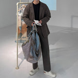 Never Linen Over Blazer (4color)
