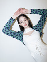 Squid Knit Bolero (GREEN)