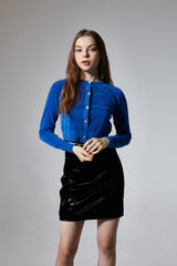 Faux Leather Mini Skirt