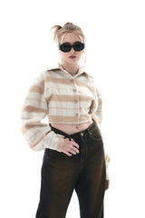 モヘアチェックシャツ/MOHAIR CHECK SHIRT