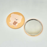 Bear round mini mirror (6695802601590)
