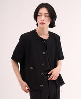 オーディンツイードダメージカーディガン/[MADE] Odin Tweed Damage Cardigan (2 color)