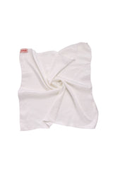 VINTAGE ROSE SCARF / WHITE