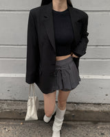 (Unisex) Button over jacket
