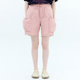 ナイロンストリングポケットバンディングショートパンツ / Nylon stringpocket banding short pants