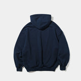 ゴールデン刺繡フーディー/Golden Emblem Hoodie (Navy)