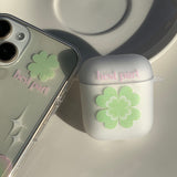Clover - Heart Clover AirPods Case_matt