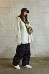 アクティブフーデッドジャケット/BSR2223FWJK042 ACTIVE HOODED JACKET CREAM