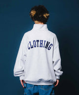 ハーフジッププルオーバースウェット / HALF ZIP PULLOVER SWEAT