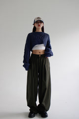 バルーンワディパンツ/no.3011 Balloon Wadi Pants (2color)