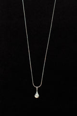 Silky Drop Necklace - long