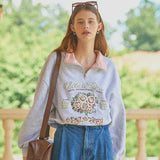 Rose Zip-up Napping Sweatshirt (6643495895158)