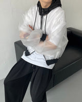 プラスティックミックスジップアップ / OWN Plastic Mix Zip-Up (2 colors)