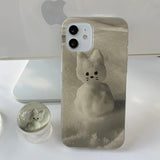Snow Cat Phone Case Bead Tok Set 