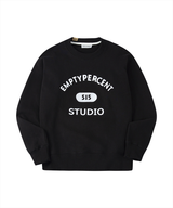 COLOR VARIATION BLACK SWEAT SHIRT (6673056628854)