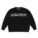 BASIC LOGO KNIT (2color) (6678700130422)