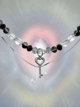 key black Necklace