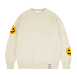[UNISEX] マルチドットスマイルドローイングスウェットシャツ