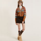 インディーレースアップセーター / INDI LACE UP SWEATER
