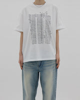 ヒューマンプリントショートスリーブTシャツ / Human printing short sleeve T-shirt (2color)
