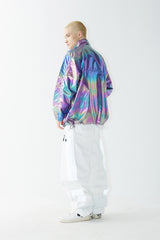 アノラックジャケット / BSR2223FWJK096 RTR ANORAK JACKET HOLOGRAM GREEN