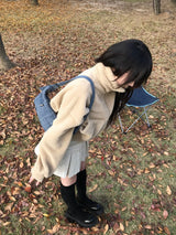 リールシャーリングショルダーバッグ