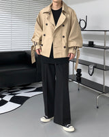 バルーンショートトレンチジャケット / GM Balloon Short Trench Jacket (2 colors)