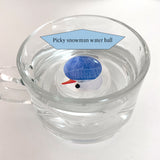 Picky snowman  half-circle phone grip (half-circle)