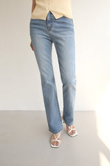 プランBジーンズ / PLAN B JEANS / STRAIGHT DENIM PANTS