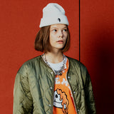 マシュマロビーニー/MARSHMALLOW BEANIE-WHITE