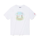 チェリープラネットポイントTシャツ／CHERRY PLANT POINT T-SHIRT [WHITE]