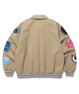 ファンキータウンボンバージャケット / FUNKY TOWN BOMBER JACKET BEIGE(CV2DSUJ240A)