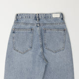 ワイドフィットライトブルーデニムパンツ/ACTRESS YOOSUN, WJSN YEON-JUNG, RED VELVET JOY, RAPPER JESSIE, MAMAMOO MOON-BYUL, GIRLFRIEND YERIN, MOMOLAND NANCY, IZ*ONE EUNBI, APINK BOMI WORN WIDE FIT LIGHT BLUE DENIM PANTS [6055]